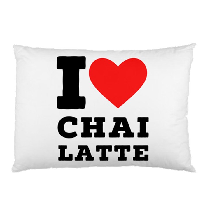 I love chai latte Pillow Case (Two Sides)