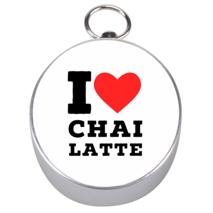 I love chai latte Silver Compasses