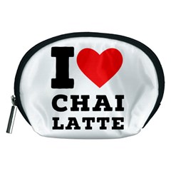 I Love Chai Latte Accessory Pouch (medium) by ilovewhateva