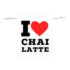 I Love Chai Latte Lightweight Drawstring Pouch (s) by ilovewhateva