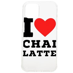 I Love Chai Latte Iphone 12 Pro Max Tpu Uv Print Case by ilovewhateva