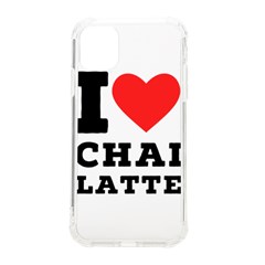 I Love Chai Latte Iphone 11 Tpu Uv Print Case by ilovewhateva