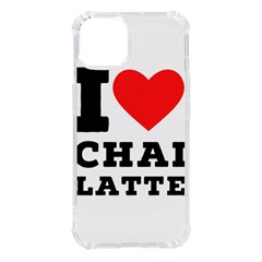 I Love Chai Latte Iphone 14 Tpu Uv Print Case by ilovewhateva