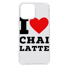 I Love Chai Latte Iphone 13 Pro Max Tpu Uv Print Case by ilovewhateva