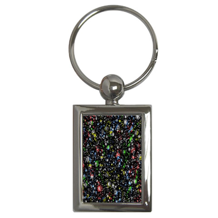 Illustration Universe Star Planet Key Chain (Rectangle)