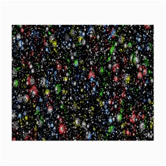 Illustration Universe Star Planet Small Glasses Cloth (2 Sides) by danenraven