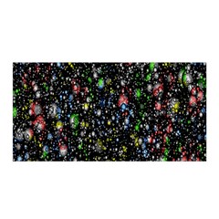 Illustration Universe Star Planet Satin Wrap 35  x 70 