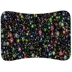 Illustration Universe Star Planet Velour Seat Head Rest Cushion