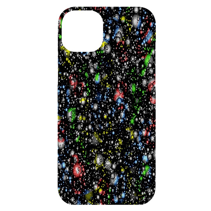 Illustration Universe Star Planet iPhone 14 Plus Black UV Print Case