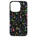 Illustration Universe Star Planet iPhone 14 Pro Black UV Print Case Front