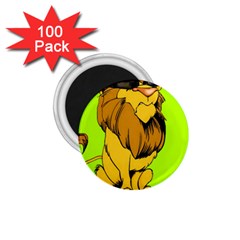 Lion Cartoon Parody 1 75  Magnets (100 Pack)  by danenraven