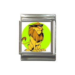 Lion Cartoon Parody Italian Charm (13mm) by danenraven