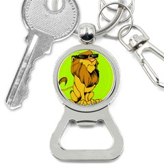 Lion Cartoon Parody Bottle Opener Key Chain by danenraven