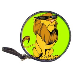 Lion Cartoon Parody Classic 20-cd Wallets by danenraven