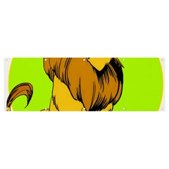 Lion Cartoon Parody Banner And Sign 12  X 4  by danenraven