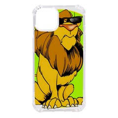 Lion Cartoon Parody Iphone 14 Tpu Uv Print Case by danenraven