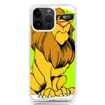 Lion Cartoon Parody iPhone 14 Pro Max TPU UV Print Case Front