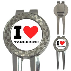 I Love Tangerine 3-in-1 Golf Divots by ilovewhateva