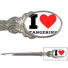 I Love Tangerine Letter Opener by ilovewhateva