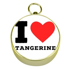 I Love Tangerine Gold Compasses by ilovewhateva