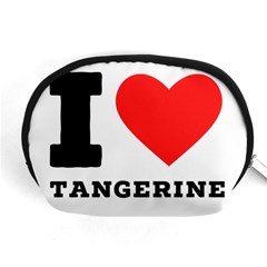 I Love Tangerine Accessory Pouch (medium) by ilovewhateva