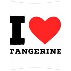 I Love Tangerine Back Support Cushion by ilovewhateva