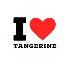 I Love Tangerine Mini Round Pill Box (pack Of 3) by ilovewhateva