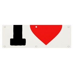 I Love Tangerine Banner And Sign 6  X 2  by ilovewhateva