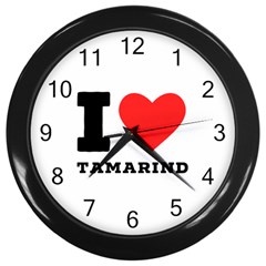 I Love Tamarind Wall Clock (black) by ilovewhateva