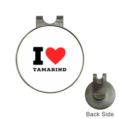 I Love Tamarind Hat Clips With Golf Markers by ilovewhateva