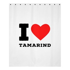 I Love Tamarind Shower Curtain 60  X 72  (medium)  by ilovewhateva