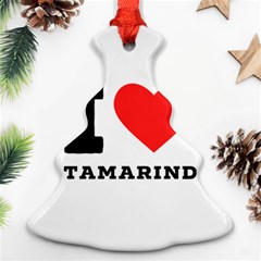 I Love Tamarind Ornament (christmas Tree)  by ilovewhateva