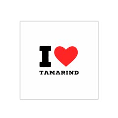 I Love Tamarind Satin Bandana Scarf 22  X 22  by ilovewhateva