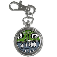 Extreme Closeup Angry Monster Vampire Key Chain Watches by dflcprintsclothing