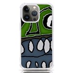 Extreme Closeup Angry Monster Vampire iPhone 13 Pro TPU UV Print Case Front