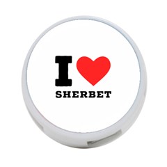 I love sherbet 4-Port USB Hub (Two Sides)