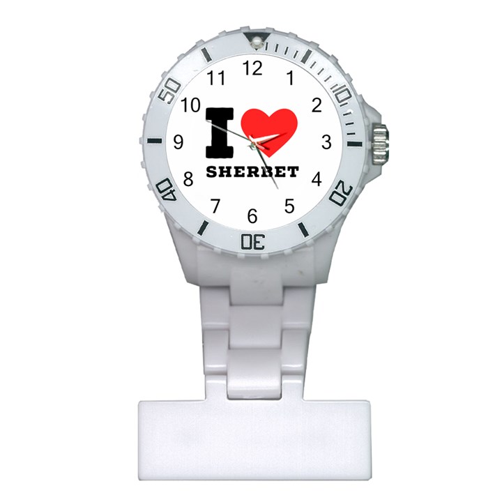 I love sherbet Plastic Nurses Watch