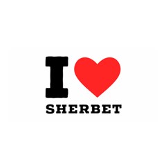 I Love Sherbet Satin Wrap 35  X 70  by ilovewhateva