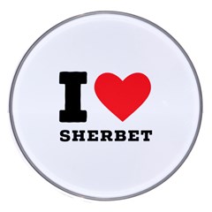 I Love Sherbet Wireless Fast Charger(white) by ilovewhateva