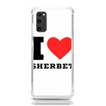 I love sherbet Samsung Galaxy S20 6.2 Inch TPU UV Case Front