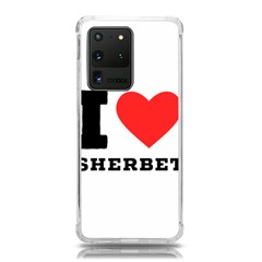 I love sherbet Samsung Galaxy S20 Ultra 6.9 Inch TPU UV Case