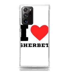 I love sherbet Samsung Galaxy Note 20 Ultra TPU UV Case