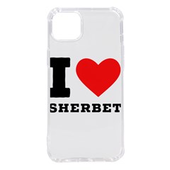 I love sherbet iPhone 14 Plus TPU UV Print Case