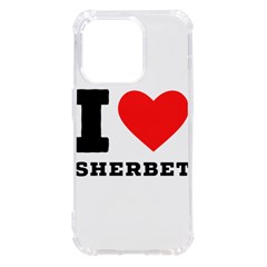 I love sherbet iPhone 14 Pro TPU UV Print Case