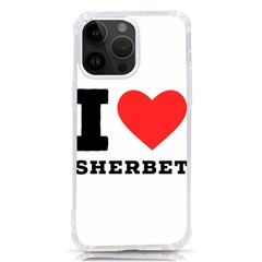 I love sherbet iPhone 14 Pro Max TPU UV Print Case