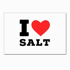 I Love Salt Postcards 5  X 7  (pkg Of 10) by ilovewhateva