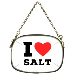 I Love Salt Chain Purse (two Sides) by ilovewhateva