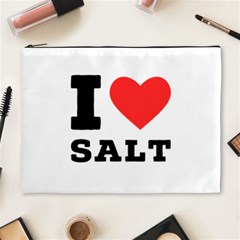 I Love Salt Cosmetic Bag (xl) by ilovewhateva