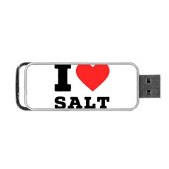 I Love Salt Portable Usb Flash (two Sides) by ilovewhateva