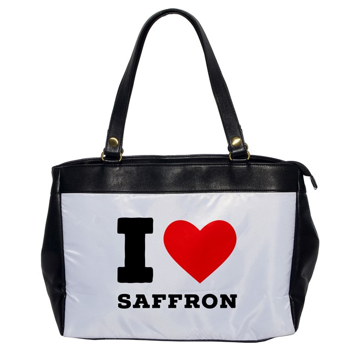 I love saffron Oversize Office Handbag